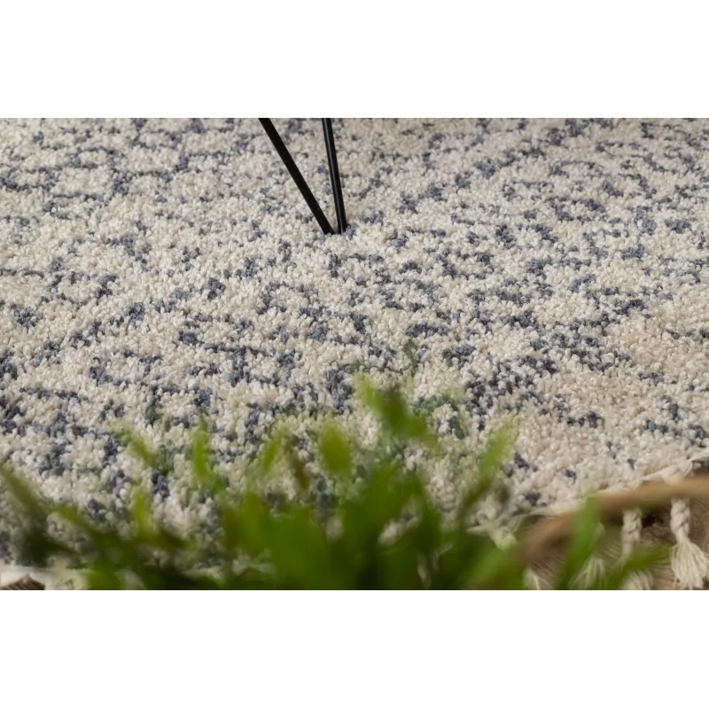 Kerek krém és szürke szőnyeg, tökéletes nappaliba