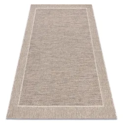 Kötél Sisal Boho szőnyeg 120x170 cm Bézs
