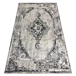 Vintage Keret Rozetta szőnyeg szürke 120x170cm