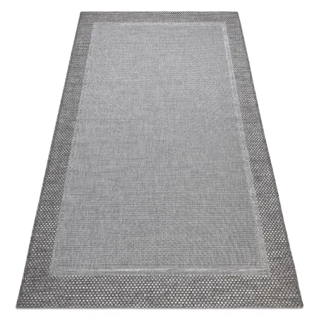 Szürke sizál szőnyeg boho stílusban, tökéletes modern otthonokhoz