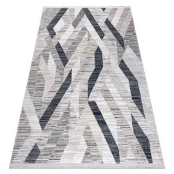 Modern REBEC Geometrikus szőnyeg 80x150 cm Sötétkék