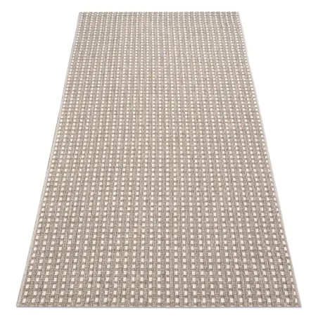 Beige boho stílusú sizál futó szőnyeg, tökéletes modern terekhez