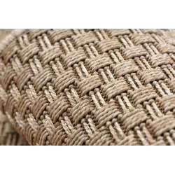 Bézs sisal szőnyeg gyerekeknek, boho stílus, gyerekszobába ideális