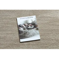 Modern SOFT 6460 T70 13 Fehér Szőnyeg, elegáns fehér színben