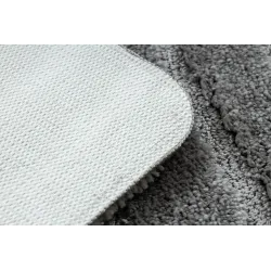 Puhat SUPREME WAVES fürdőszoba szőnyeg, kellemes tapintású, szürke
