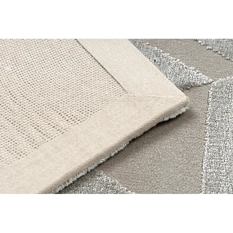 PEARL 51323C bézs szőnyeg, strukturális design, ideális elegáns belső terekhez