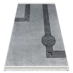 AMOUR Geometrikus szőnyeg - modern, elegáns szürke szőnyeg