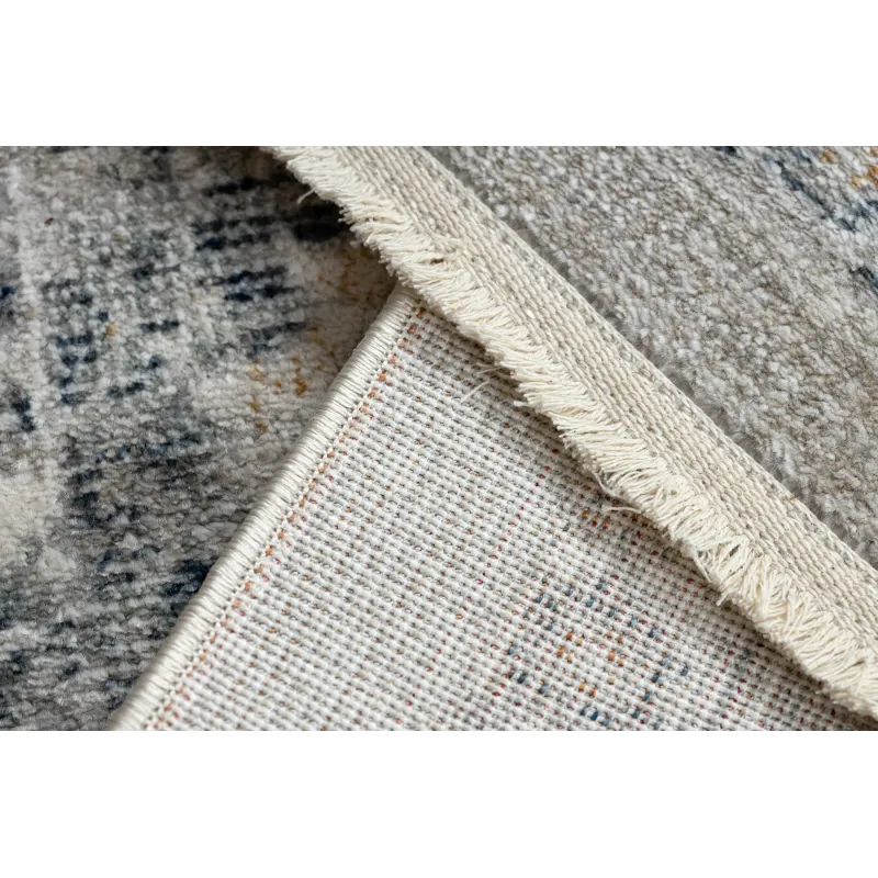 DISTIN 0826A szőnyeg nappaliba, fehér, kék és világoszöld, klasszikus stílus