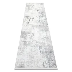 DUKE 51378 krém szürke futó szőnyeg, nagyon puha, modern otthoni használatra