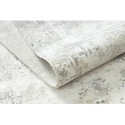 DUKE 51378 krém szürke szőnyeg, elegáns kiegészítő a hálószobába
