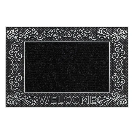 BH 219W Welcome Lábtörlő, csúszásmentes, ezüst, kültéri és beltéri használatra