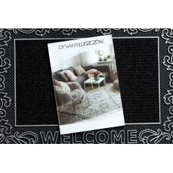 Modern ezüst BH 219W Welcome lábtörlő, ideális előszobákhoz