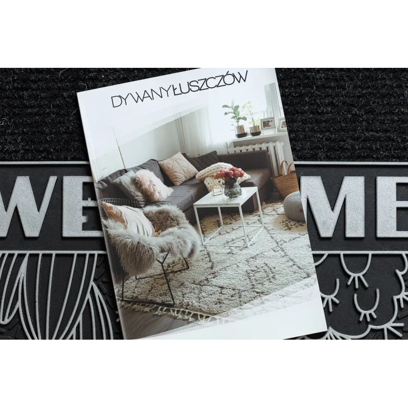 BH 239 Welcome ezüst lábtörlő, elegáns kiegészítő bejáratokhoz