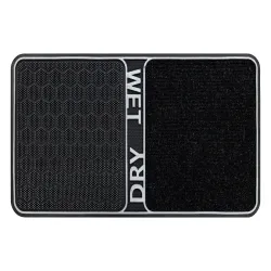 BH DM003 Wet Dry, ezüst szőnyeg, gumis, beltéri és kültéri használatra