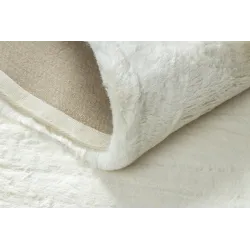 Puha krém szőnyeg, tökéletes gyerekszobába vagy pihenőhelyre, Shaggy kivitelben