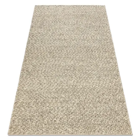 TAHAR 99005G Gyapjú szőnyeg szürke/beige, kézzel szőtt, hurkolt