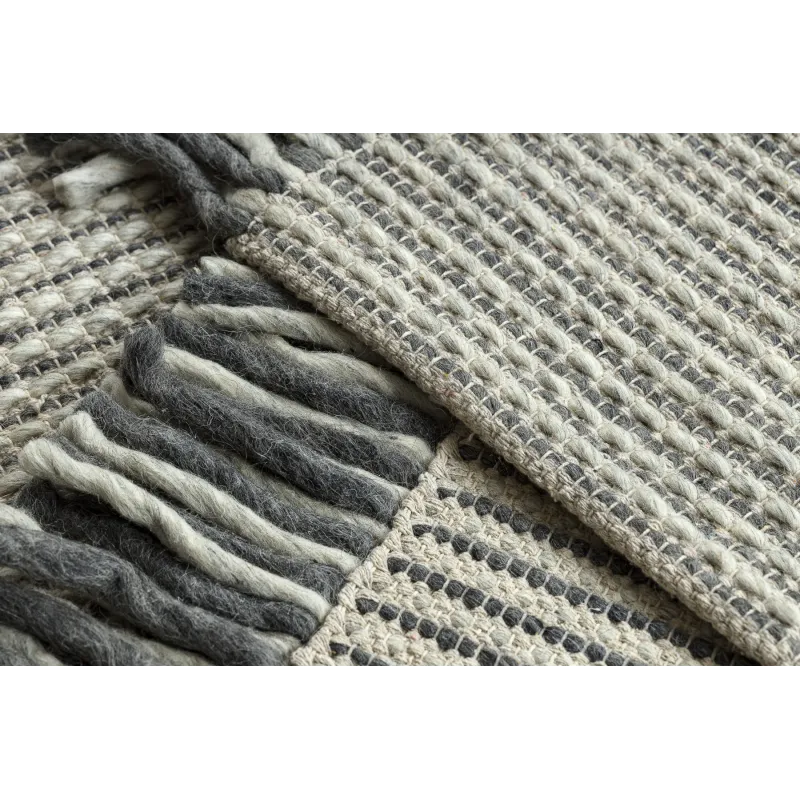 Elegáns szőnyeg nappaliba TAHAR 99003F krém és szürke stílusban