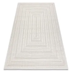 SANTO geometrikus fehér szőnyeg