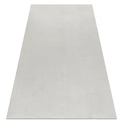 BALANCE 9086 geometrikus szőnyeg krém színben, modern dizájn, strukturált