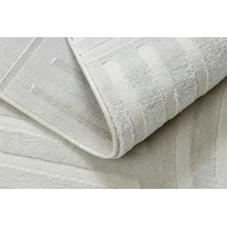 BALANCE 1918 krém szőnyeg, nagyszerű kültéri használatra vagy terasz díszítésére