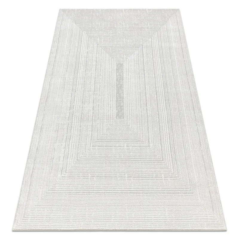 BALANCE 8788 Krém geometrikus szőnyeg, modern glamour szőnyeg stílusos terekhez