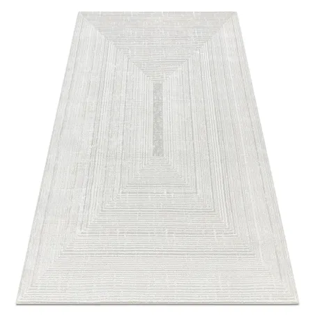 BALANCE 8788 Krém geometrikus szőnyeg, modern glamour szőnyeg stílusos terekhez