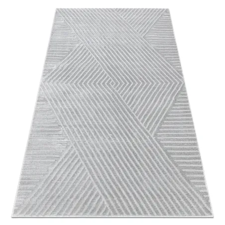 BALANCE 1503 szürke geometrikus szőnyeg, modern szőnyeg nappaliba