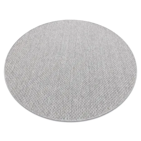 Kerek TIMO 6272 szürke sizal kültéri szőnyeg