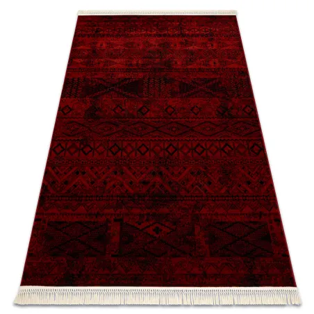 ORIENT 4722 bordó szőnyeg fröccsökkel, klasszikus stílusú elegáns belső térhez