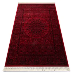 ORIENT 6039 Burgundi Virágmintás szőnyeg