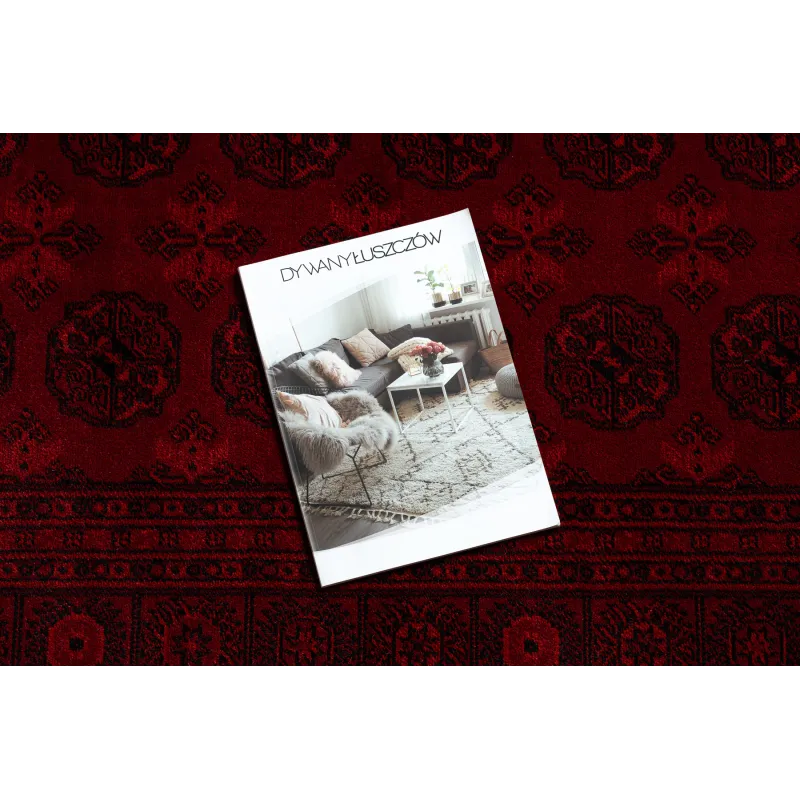 Orientális mintázatú szőnyeg, puha anyag, tökéletes nappaliba