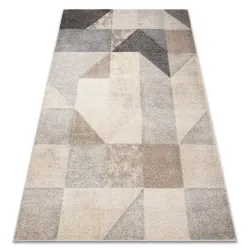 FUSION 9777 Krém Bézs geometrikus szőnyeg - modern, absztrakt dizájn