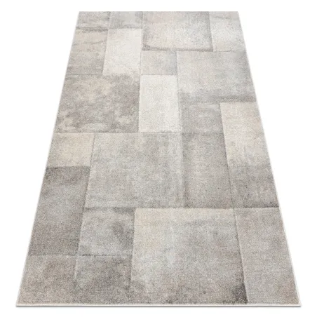FUSION 1200 geometrikus szőnyeg krém színben, modern szőnyeg a nappaliba