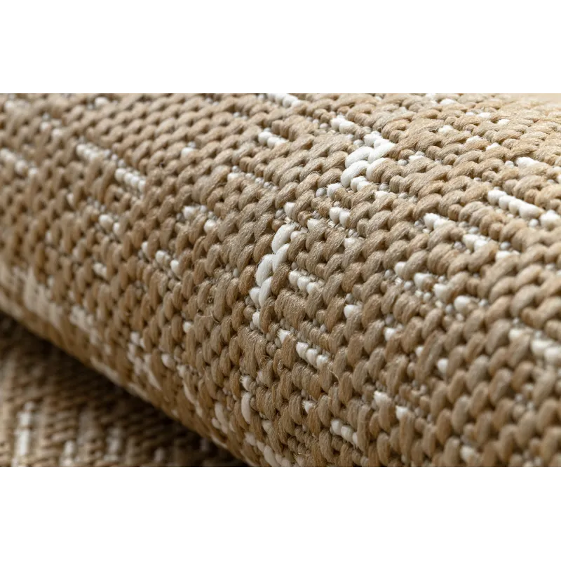 FLAT 48965265 Vintage sisal Trellis szőnyeg, elegáns megjelenés, modern otthonokhoz