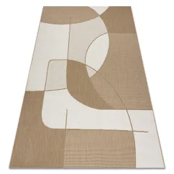 FLAT Geometrikus Sisal Szőnyeg
