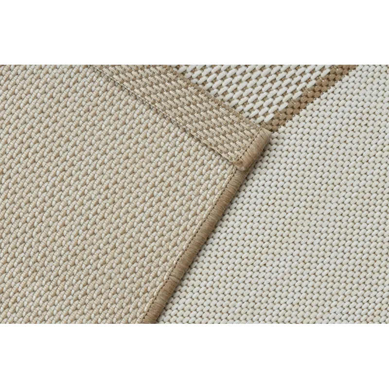 Geometrikus sisal szőnyeg sima textúrával, tartós és elegáns