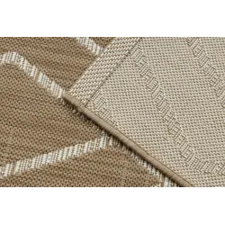 Tartós sisál szőnyeg, geometrikus mintával, ideális nappaliba vagy hálószobába