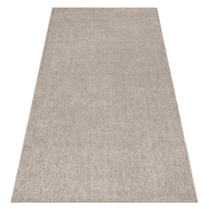 Barna polipropilén szőnyeg 80x150 cm, modern stílus, tökéletes a nappaliba