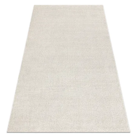 Krém színű polipropilén szőnyeg 80x150 cm, modern stílus, ideális a nappaliba