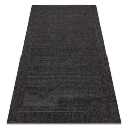 TIMO 5000 Sisal fekete kültéri szőnyeg