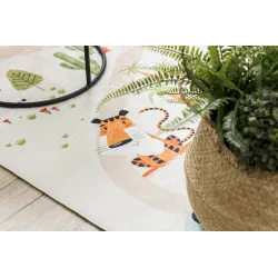 BAMBINO 1165 Zoo csúszásmentes szőnyeg, biztonságos a gyerekeknek