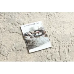 Modern krém és szürke gyapjú szőnyeg FLUX 461.2.AE120 kortárs terekhez