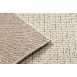 Puha gyapjú szőnyeg FLUX geometrikus mintával, kellemes tapintású