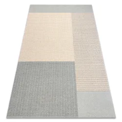FLUX Geometrikus Gyapjú szőnyeg Kék