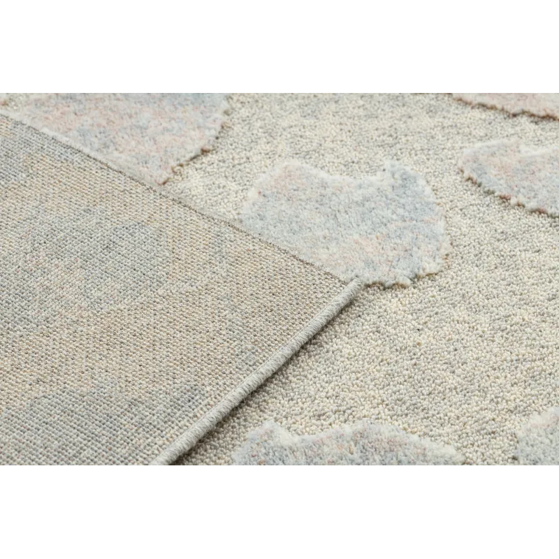 FLUX 461.60 gyapjú szőnyeg kellemes tapintású geometrikus mintával