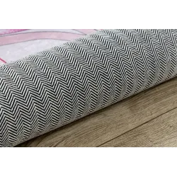 BAMBINO 48060 rózsaszín csillagos játszószőnyeg, gyerekszobába