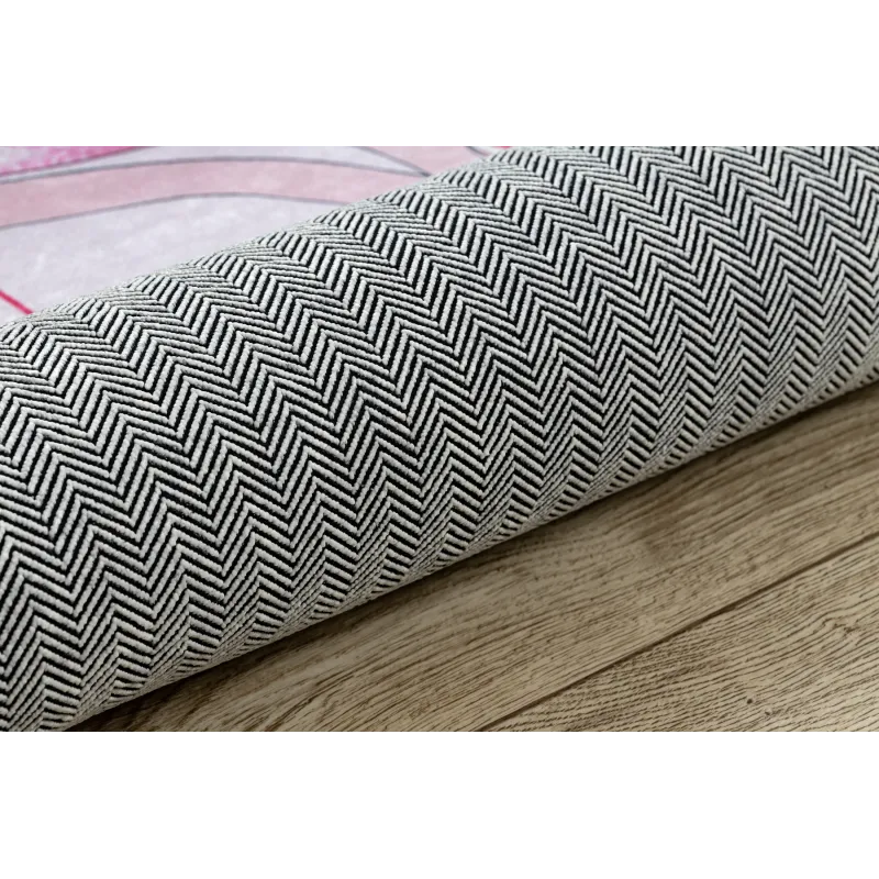 BAMBINO 48060 rózsaszín csillagos játszószőnyeg, gyerekszobába