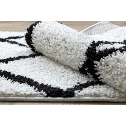 Berber Cross fehér szőnyeg - tökéletes modern nappaliba