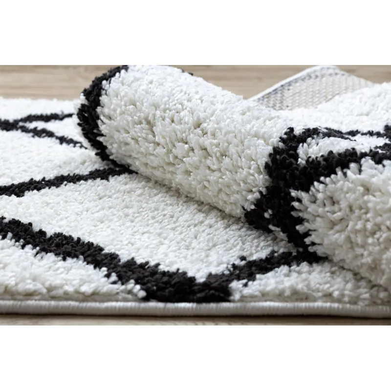 Berber Cross fehér szőnyeg - tökéletes modern nappaliba