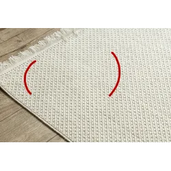 Nano FH92A fehér szőnyeg, kellemes tapintású, ideális kényelmes terekhez